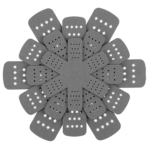 Elegaperma 8pcs Pan Liners for Stacking,Pot and Pan Protectors for Stacking,4 Sizes Pot Protectors Non Stick,Cookware Separators Protector with Stars,Protecting Your Cookware,Gray(6" 8" 10" 12")