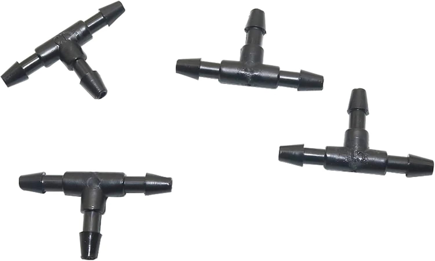 Equal Barbed 3-Way Tee Connector For Inner Diameter 3mm Hose Connection Water Pipe Fittings 1Pcs