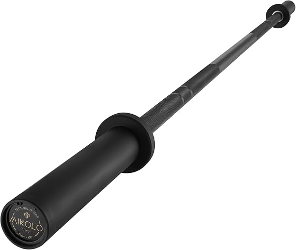 Mikolo 7ft Olympic Barbell, Barbell for Weightlifting and Powerlifting 45lb, Olympic Bar for 1500lbs Capacity, Weight Ba