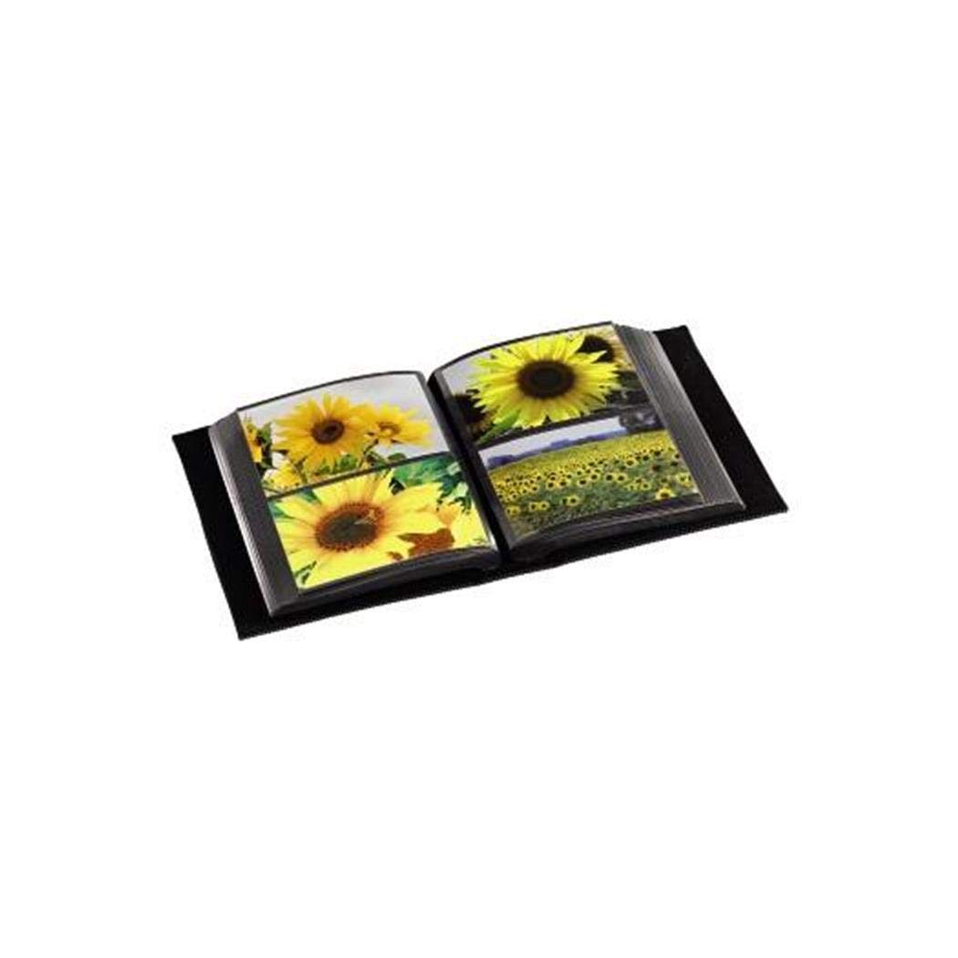 Hama Album do wkładania "New York City" (album fotograficzny na 200 zdjęć w formacie 9 x 13 cm, czarne strony wewnętrzne, 2 kieszenie na każdej stronie), czarny