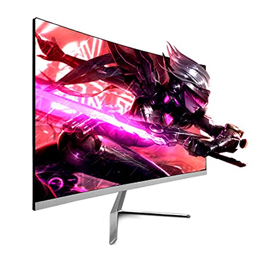 Image of Ultra-Thin Curved Surface Computer Monitor 24-inch Full Hd Eye Protection Led External Monitor Flicker-Free and Anti-Glare Borderless Design