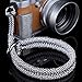 Qiang Ni Camera Wrist Strap: White Paracord Camera Hand Strap for Dslr or Mirrorless Cameras - Camera Wrist for Photographers Quick Release