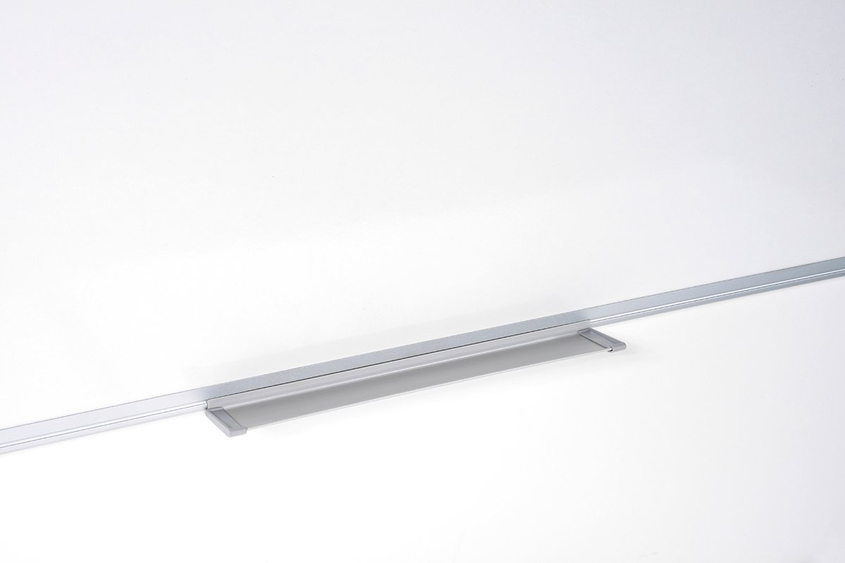 Bi-Office Earth - Magnetisches Whiteboard, Trocken Abwischbar, Mit Aluminiumrahmen, Umweltfreundlich, Magnettafel, Memoboard, Lackierte Stahloberfläche, 90 x 60 cm