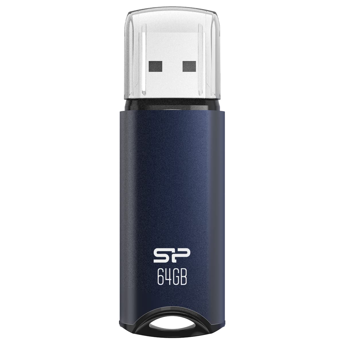 SP Silicon Power Silicon Power 64GB USB 3.0 Flash Drive, Aluminum Casing Built-in Strap Hole, USB 3.2 Gen 1 USB 2.0 Thumb Drive Pen Drive Memory Stick, Navy Blue, Marvel M02 Series (B0BC897LBD) Amazon Price History, Amazon Price Tracker