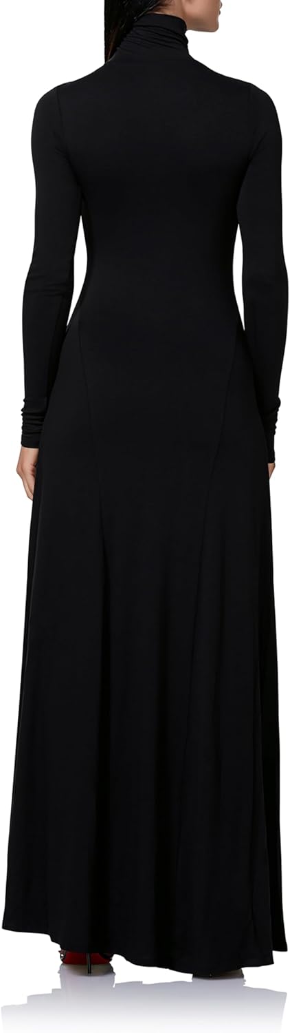AFRM Womens Regina Long Sleeve Turtleneck Maxi Dress - Image 4