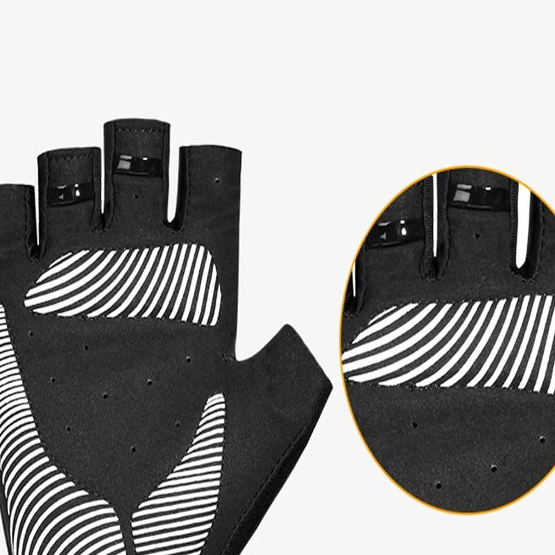 Outdoor Sports Cycling Fitness Half Finger Nylon Gloves Yoga Dumbbell Training Anti-Slip