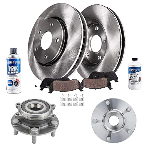 Image of Detroit Axle - Front Brake Kit For 2014-2021 Mazda 6