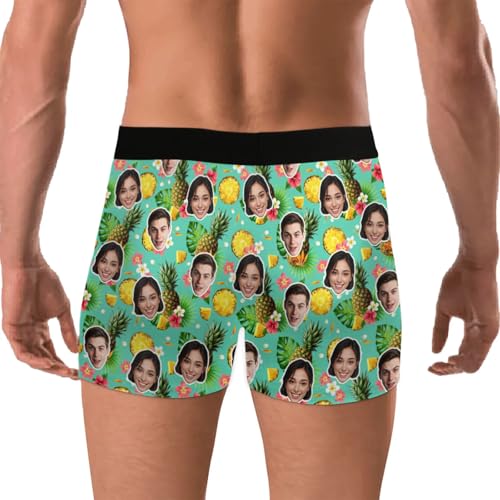 Custom Boxers with Face Personalized Faces Mens Boxer Briefs Customized Funny Underwear Gifts for Men Boyfriend S-2XL2