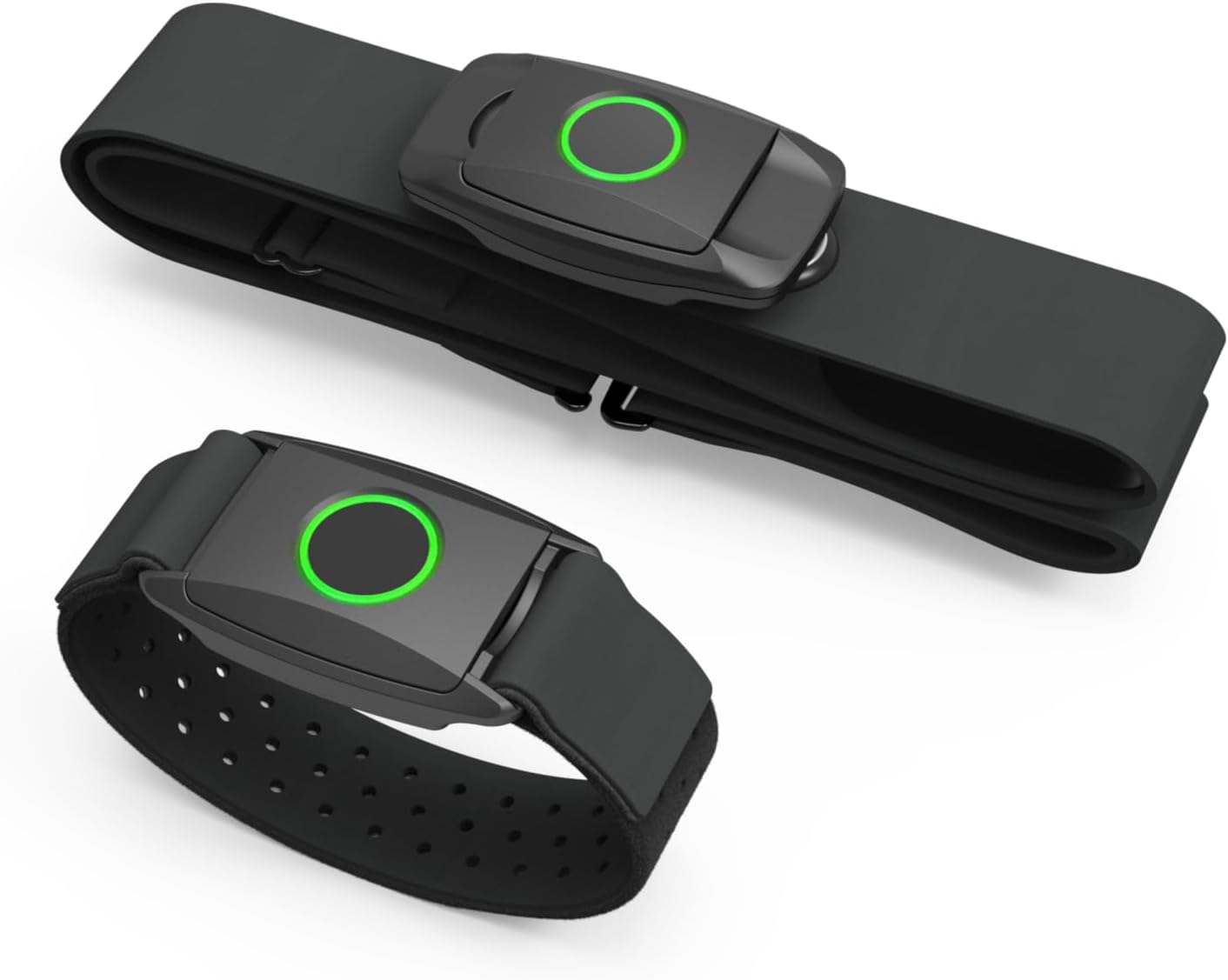 CL800 Fitness Tracker Ant+ Heart Rate Monitor Chest Strap IP67 Waterproof with Bluetooth for Wahoo, Polar Beat, Strava, Zwift