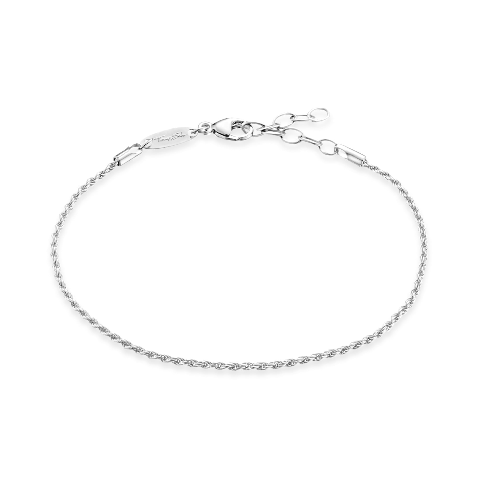 Thomas Sabo Carrier bracelet classic Recycled 925 silver, Women, A1404-001-12-L19,5V