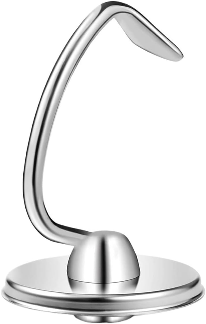 ALturn Stainless Steel K45DH Dough Hook Attachment， Compatible for KitchenAid 4.5-5Q Ttilt-Head Mixer Parts Accessorie