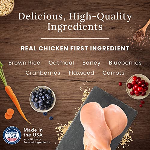 Blue Buffalo Wilderness More Meat & Wholesome Grains Natural Dry Dog Food, Large Breed Healthy Weight Chicken 24lb by Blue Buffalo - Image 3