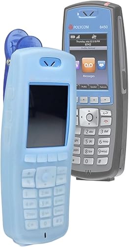 Miniatura 3 de Funda de gel de silicona azul para teléfonos Polycom SpectraLink 8440 y 8400 2310-37180-002