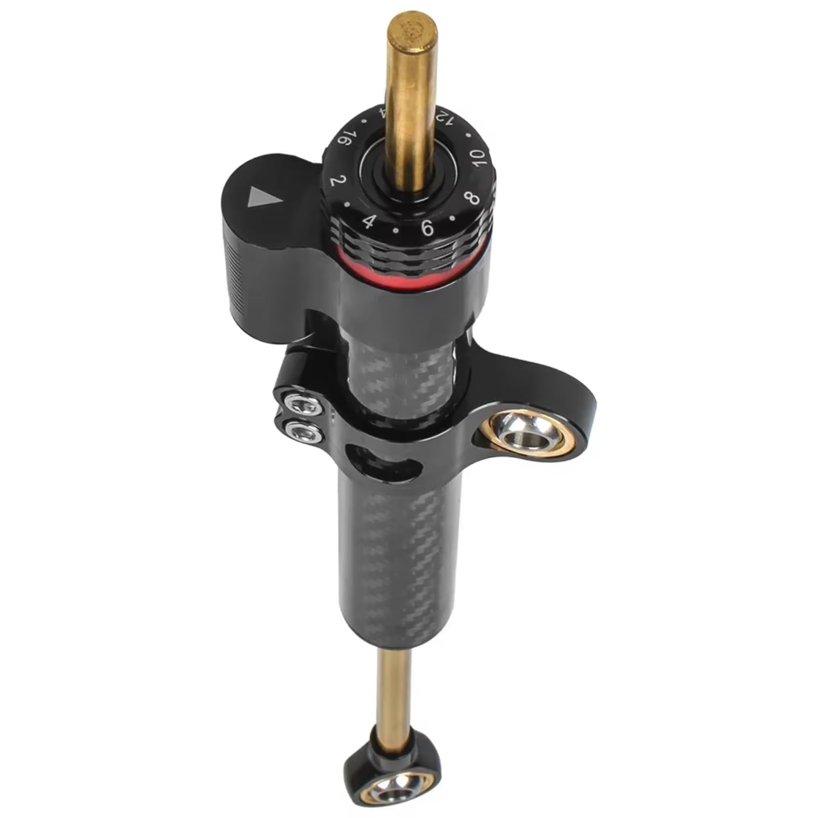 Amortiguador de Dirección Compatible Con Yamaha - Soporte Estabilizador De Amortiguador De Dirección Ajustable Para Motocicleta, Accesorios De Montaje Universales Para La Mayoría De Bicicletas