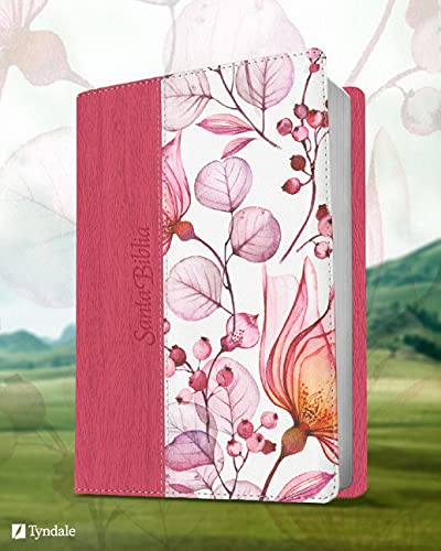 Santa Biblia Ntv, Edición Personal, Letra Grande (Letra Roja, Sentipiel, Rosa): Nueve Traduccion Viv