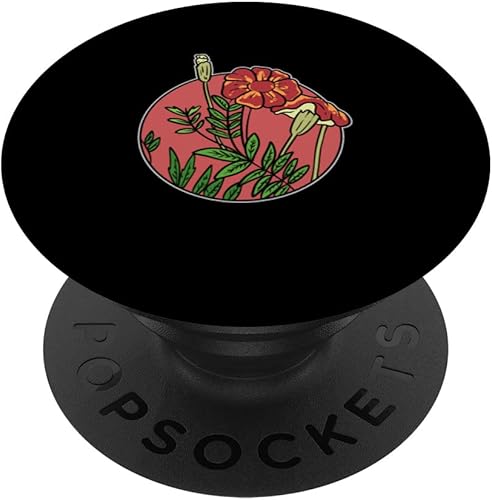 Mexican Marigold Nature Lover PopSockets Swappable PopGrip