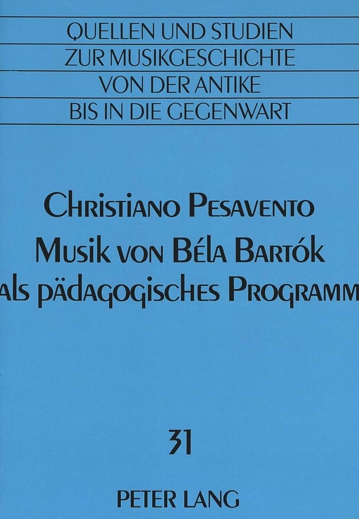 Musik von Béla Bartók analyse pédagogie musicale et répertoire