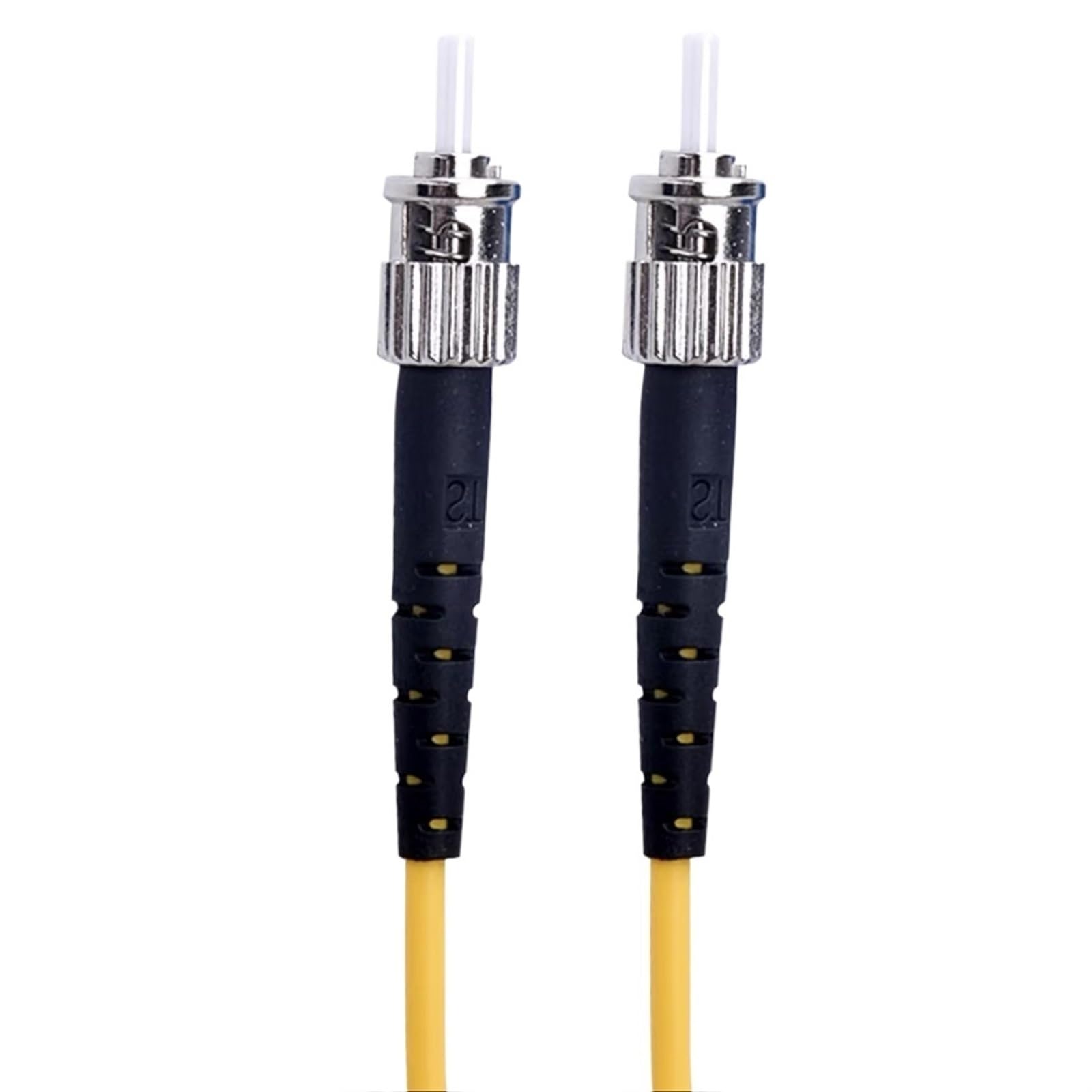 Câble de raccordement à Fibre Optique 1-100m LC-SC-St-FC UPC, Cordon de raccordement monomode Simplex carré à Rond, câble d'extension FTTH Optique SM(100M,St-St)