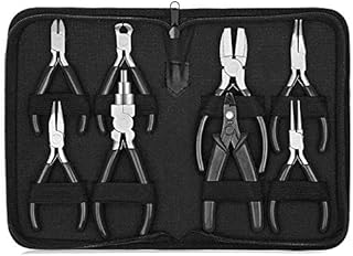 Vrttlkkfe Jewelry Pliers, 8Pcs Jewelry Making Pliers Jewelry Pliers Set Jewelry Making Kit for Jewelry Making Supplies