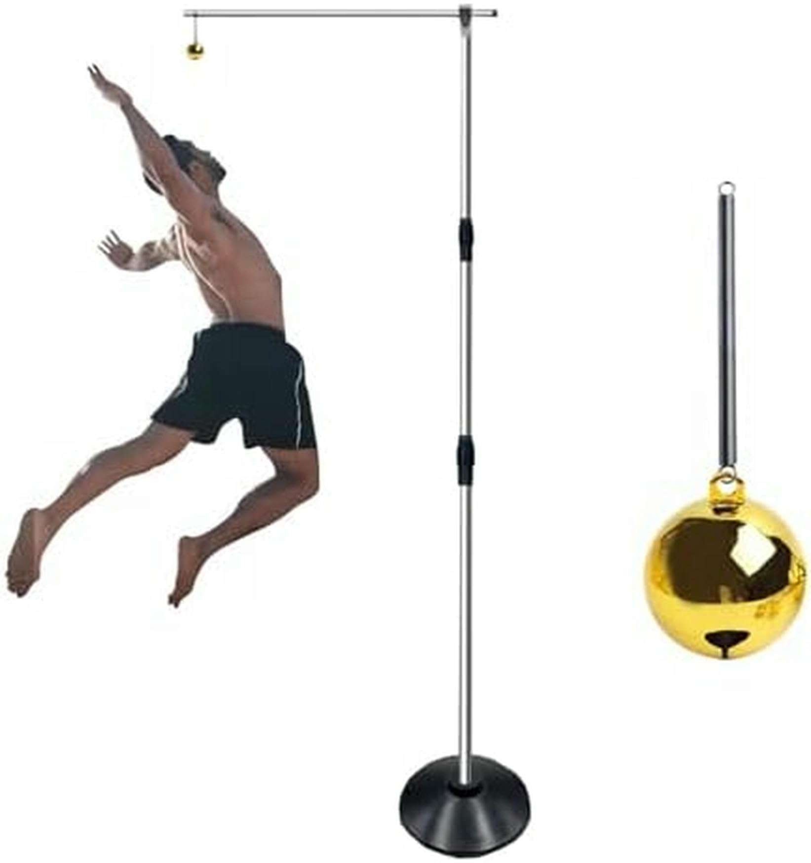 Dispositivo de entrenamiento para altura de salto que corrige errores con campana de muelle