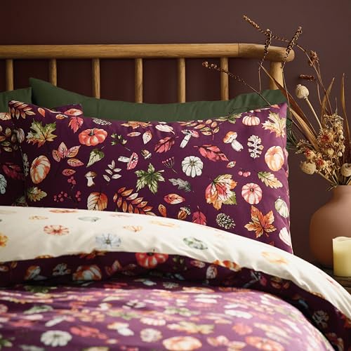 Housse de couette réversible prune fini le lit terne et difficile à repasser - 4