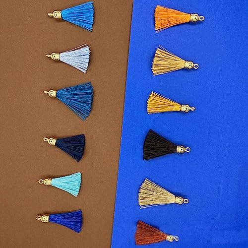 Mini Gland Or Métal Franges Décoratives pour Loisirs Créatifs 200pcs - 6