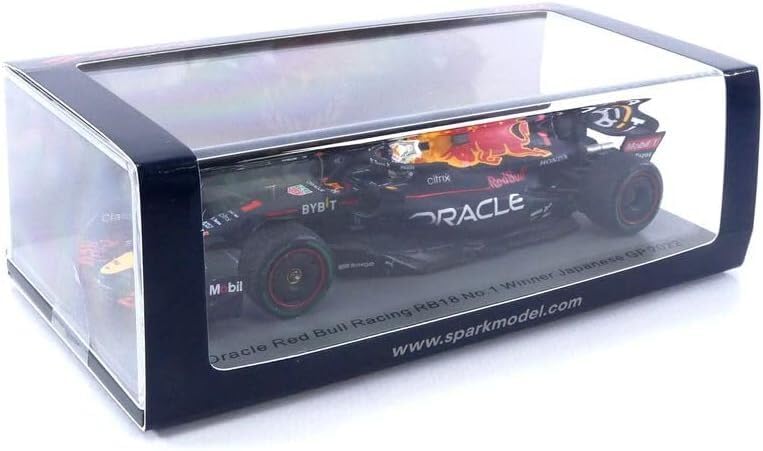 スパーク1/43 レッドブルRD-18 日本GPウィナー M.フェルスタッペン スパーク 1/43 オラクル レッドブルレーシング RB18 2022 F1 日本GP