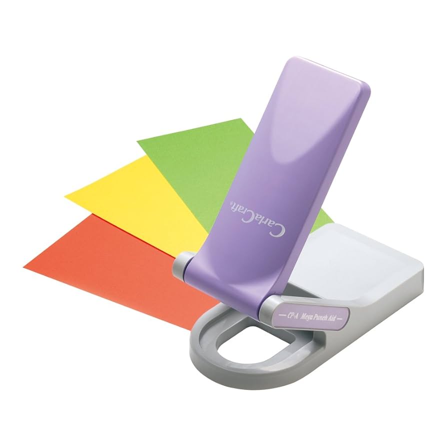 Amazon | カール事務器 クラフトパンチ 補助具 メガパンチエイド