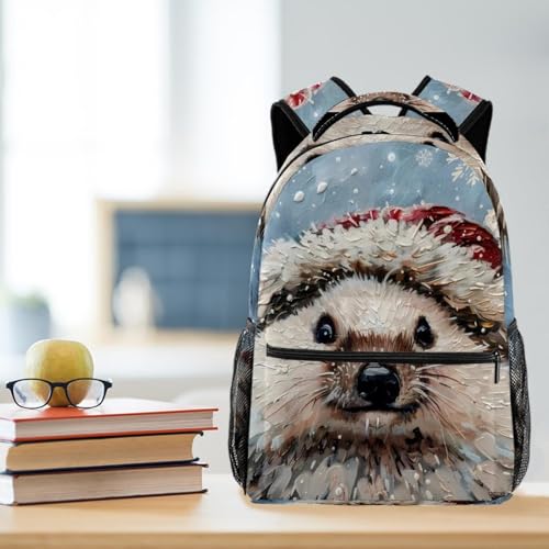 Sac à dos de campus style hérisson taille unique pour garçons et filles