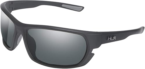 Miniatura 26 de HUK Sunglasses, Polarized Lens Eyewear with Performance Frames, Fishing, Sports & Outdoors Sunglasses 2-Espejo azul / negro mate