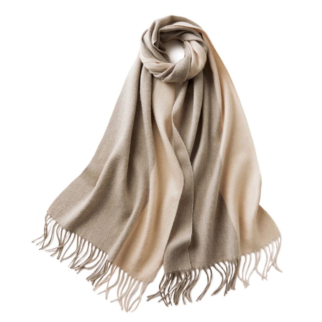 Sciarpa in cashmere spessa invernale calda nappa a righe uomo donna sciarpa in cashmere unisex