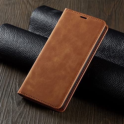 Étui en cuir de luxe pour iPhone 13 Mini et autres modèles avec clapet magnétique élégant