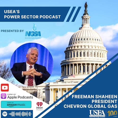『USEA Power Sector Podcast Episode 169: Chevron Global Gas President Freeman Shaheen』のカバーアート