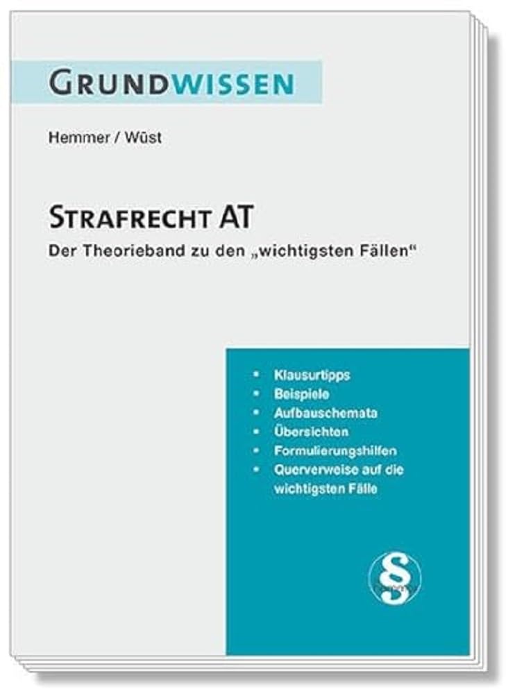 Grundwissen Strafrecht AT: Theorieband zu den 44 wichtigsten Fällen Strafrecht AT