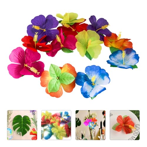 Rassemblements réussis grâce aux fleurs d’hibiscus de simulation en tissu