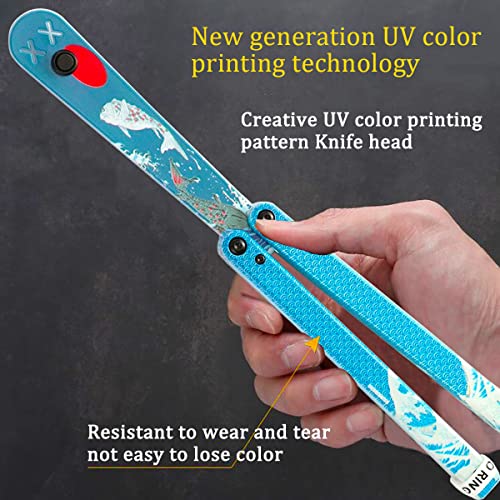 KEEDAS Integral Channel Plastic Handle, Ultra-Lightweight Durable Multitool, Best Balance and Inertia, Great for Beginners, Ideal for Christmas, Birthday, Anniversary (Kanagawa-1) by KEEDAS - Image 3