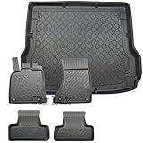 Alfombra cumeta maletero + Alfombrillas de goma para su AUDI Q5