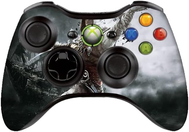 Printed Vinyl Decal Sticker Skin for Xbox 360 Controller Only - Assassins Creed Unity