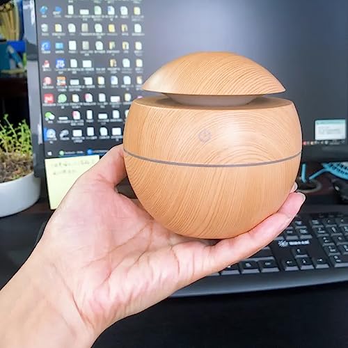 Umidificador De Ar Portátil Purificador Ultrassônico USB Difusor De Aromas Mini Aromatizador De Ambi