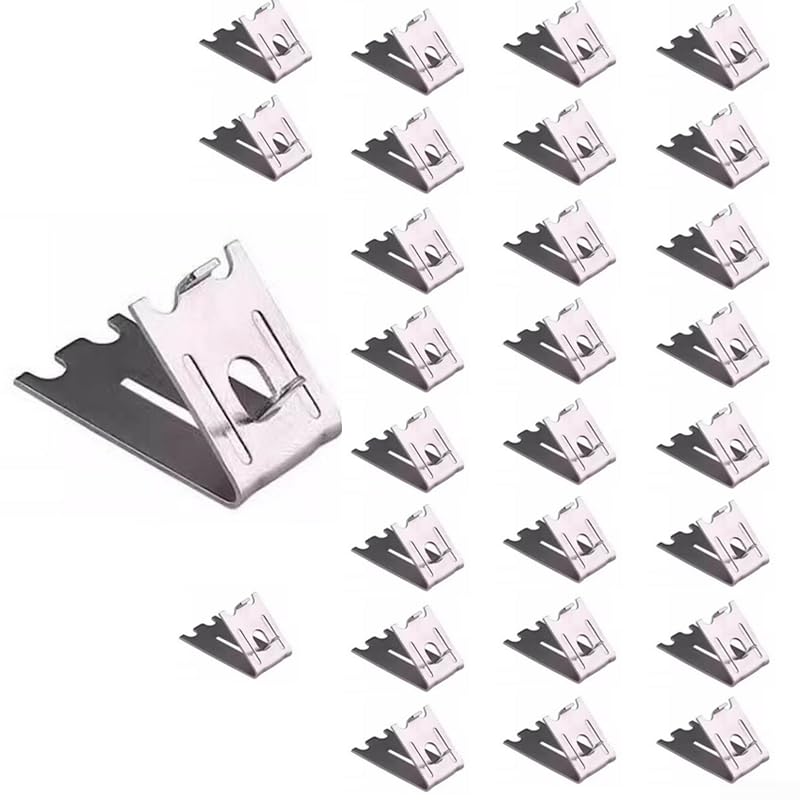 Clips para estante Nevera para acero Inoxidable 39mm Clips para(8pcs)