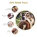 Dog Squeak Toys, No Stuffing Plush Dogs Chew Toy Bundle for Small Medium Large Breed Chewer Tough Durable Squeaky Pet Fetch Puppy Teething Chewing Interactive to Keep Them Busy Best Birthday Gift