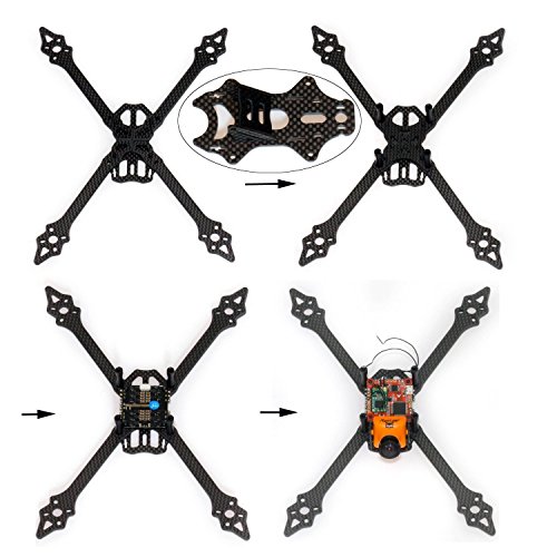 Usmile Xsu220 220Mm 5 Inch Carbon Fiber Quadcopter Quad X Frame For Fpv Drone Racing Freestyle Like Qav210 Qav250 Qav-R Qav-X Martian Ii Rx220 #TOP5