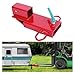 ECOTRIC New Clamp On Forklift Hitch Receiver Pallet Fork Trailer Towing Adapter 2" Insert