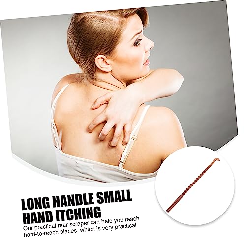 Beaupretty 2 Peças Coçar As Mãos Ferramenta De Coçar As Costas Arranhador De Madeira Prático Arranha