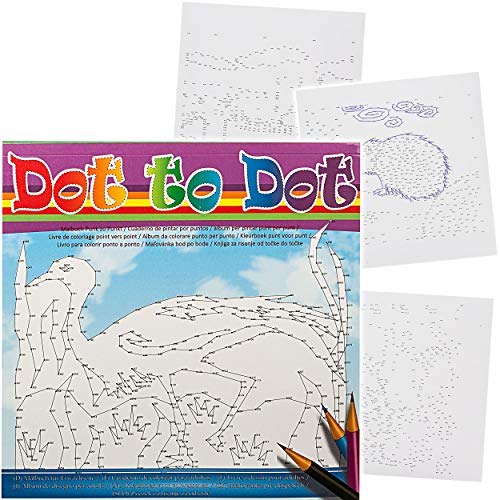 alles-meine.de GmbH 2 Stück _ große XL - Malbücher / Malblöcke - A4 - Zahlen & Punkte verbinden & von Punkt zu Punkt… – Bild 5
