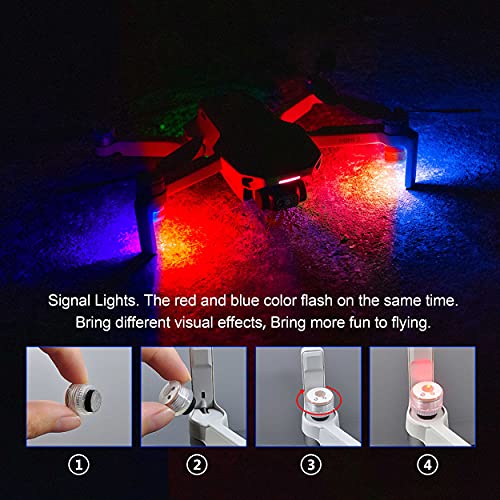 Tomat Mavic Mini 3 Pro/Mavic Air 2S/Mini SE/Mavic 3 LED Night Flight Signal Night Lights Flashing Li
