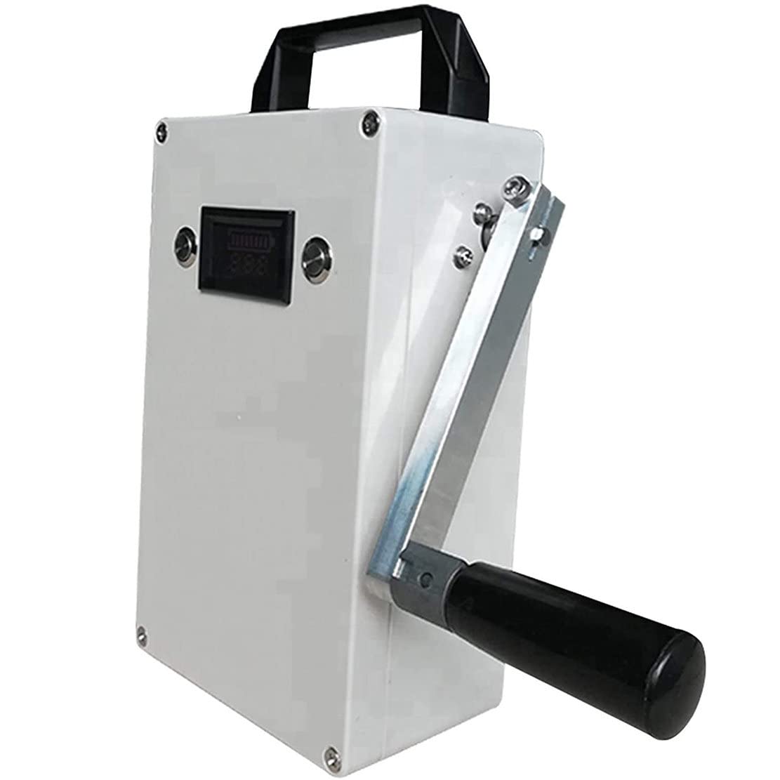 Generador de manivela de 150 W, dinamo de emergencia de alta potencia para teléfono móvil y computadora con enchufe USB, ideal para arrancar al aire libre y coche