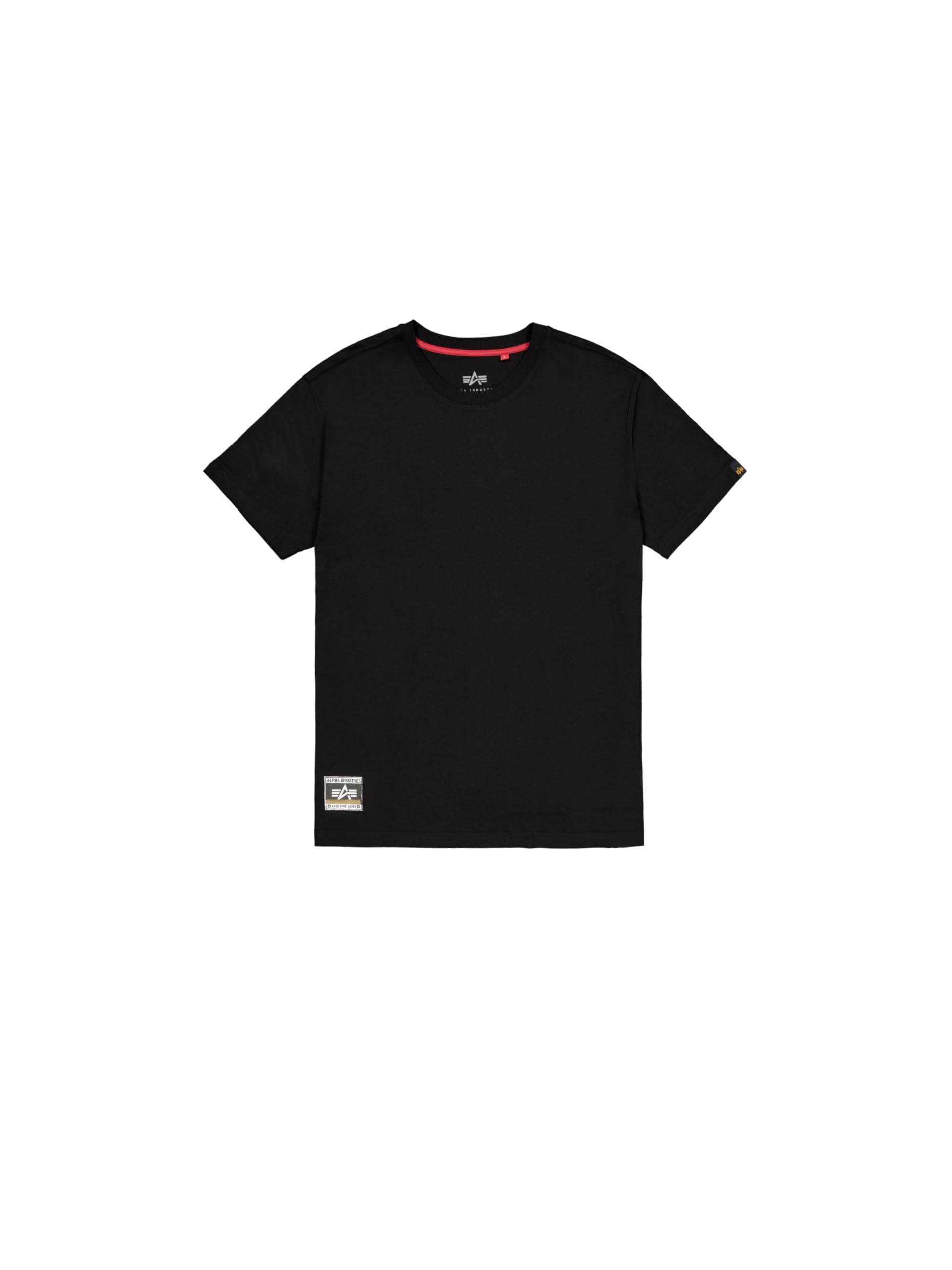 Alpha Industries Men's Backprint Vintage Panel T-Shirt, Black, XXL