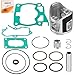 Top End Rebuild Kit STD 54mm Piston Rings Gasket Kit For Yamaha YZ125 YZ 125 1998-2000 4XM-11631-30-D0