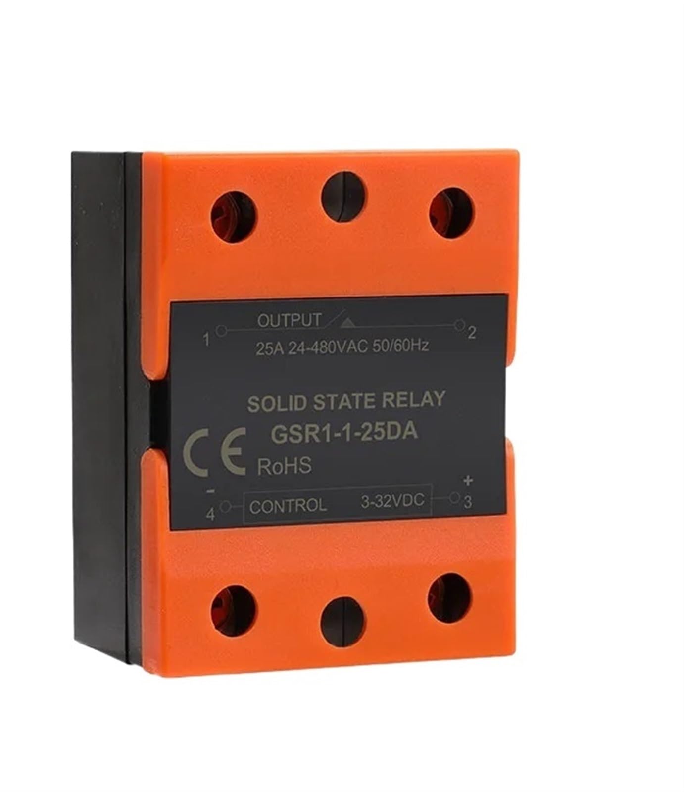 Relais statique SSR 40DD commutateur DC-DC commande 3-32VDC puissance
